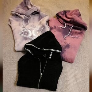 Lot Of Three Hoodies: Hurley, Sisters by Safety Pin, & Mōd|x *ALL NWOT!!*